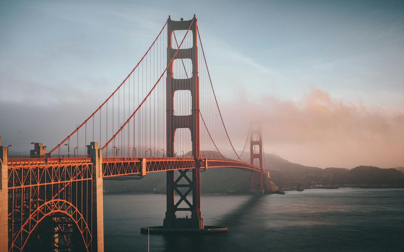 Beautiful Marin County coastal landscape